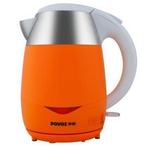 华北 手慢无：奔腾（POVOS）S1816 炫彩外观电水壶 双层保温设计 69元
