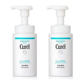 Curel 花王珂润 浸润保湿泡沫洁面洗面奶 150ml*2瓶 105元