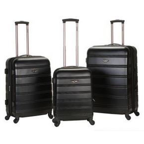 洛克兰 F160-BLACK 中性 万向轮拉杆箱多色 20+24+28英寸套装 430元（899-469）