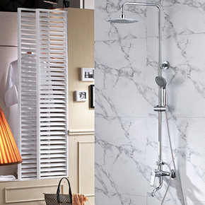 航标 3601-12 全铜主体 三出水淋浴花洒套装 399元包邮