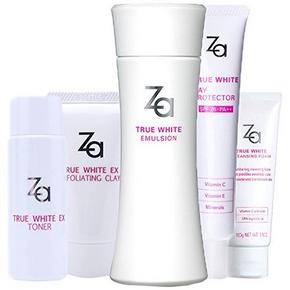 手慢无：资生堂ZA姬芮 粉嫩白净无暇5件套   28元包邮