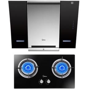 Midea 美的 TJ8035-A+636B吸油烟机+燃气灶套装 1999元