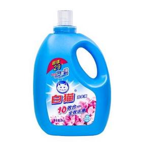 西南：白猫 10效合一洗衣液 风信馨香型 3kg 14.9元