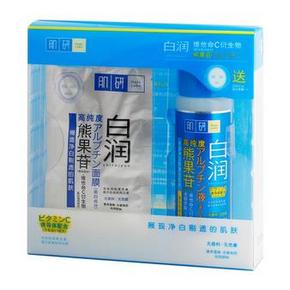 曼秀雷敦 肌研白润美白化妆水170ml+面膜20ml 54元(券后)