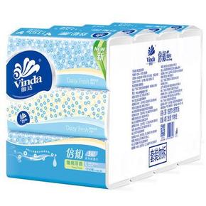 华东地区：维达 抽纸3层150抽*3包*12提+啤酒4听+旺旺8袋+纸6包等 80元包邮