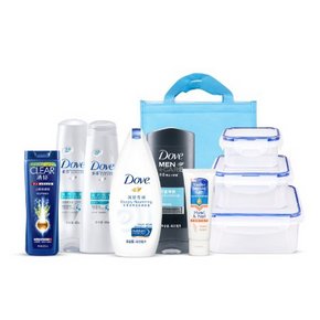 双重优惠：多芬 联合利华家庭滋润大礼包 69元包邮(243-179)