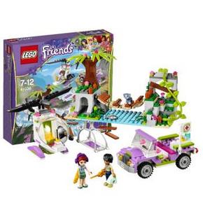 乐高 Friends女孩系列 41036 丛林之桥大营救+凑单品 224.4元(304-79.6)