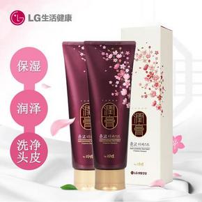 韩国LG ReEn/睿嫣 润膏 二合一洗发护发素250ml*2 94元包邮