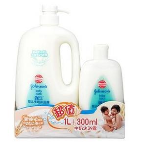强生 牛奶沐浴露牛奶沐浴乳1000ml+300ml 24.9元包邮