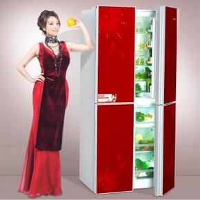 奥马（Homa) BCD-388DV 388升 十字对开门冰箱  2199元(可返现)