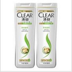 清扬 女士洗发露草本融萃型160ml*2瓶 9.9元