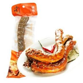 手慢无：善味阁 鲜卤鸭脖 休闲零食 袋装80g 1元