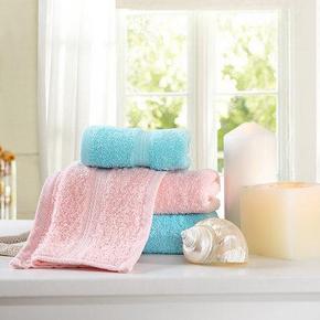 lovo 罗莱 全棉艾莉娜进口方巾三件套 29.9元包邮(另有)