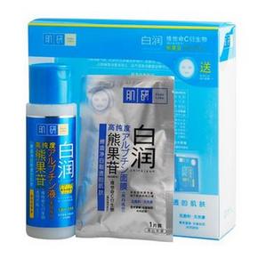 曼秀雷敦 肌研白润美白化妆水 清爽型170ml+面膜 54元包邮(券后)