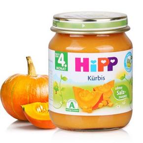 凑单品 手机端：HIPP 喜宝 有机免敏南瓜果泥 125g 9.9元（限购一件，可满减）