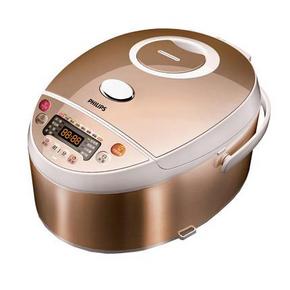 飞利浦 6段智能温控烹饪 HD3165电脑型电饭煲4L 199元包邮