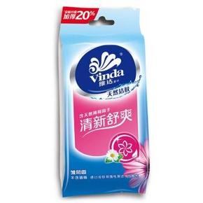 凑单品：维达 湿巾 清新舒爽10片独立装  1元