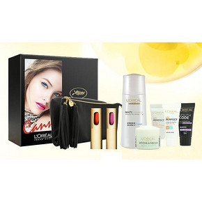 欧莱雅 纷泽琉光奢润唇釉 5.5mlx2支+戛纳限量美盒+折叠包+赠品 199元(299-100)