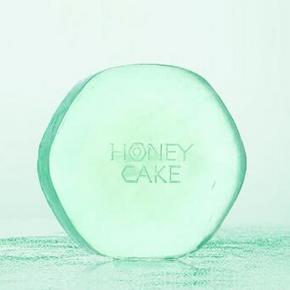 资生堂honey cake翠绿蜂蜜保湿洁面皂100g  18元（有赠品）