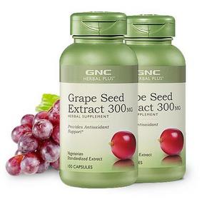 吃出水嫩肌# 健安喜 浓缩葡萄籽精华胶囊300mg 100粒*2瓶 219元包邮