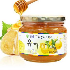 华北地区# 韩国进口 全南 蜂蜜柚子茶580g 约15元(29.9，99-50)