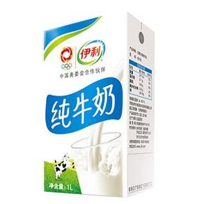 华北站# 伊利 纯牛奶1000ml 0.01元