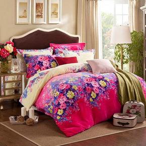 皇冠家纺 加厚保暖法莱绒 床品四件套 99元包邮