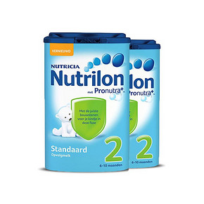 荷兰Nutrilon牛栏婴儿奶粉2段 850g*2罐 199元(249-50券)