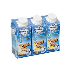 液态米糊，辅食好选择#Bambix 晚安营养米粉  200ml*3罐  29元（券后）