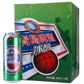 华东福利# 青岛啤酒 冰醇易拉罐 500ml*12罐 折19.5元(39，3件起5折)