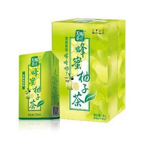 华东地区# 天喔茶庄 蜂蜜柚子茶250ml*16盒 约10元(18.8，99-50)