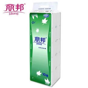 华北站# 丽邦 卫生卷纸 四层厕纸10卷 折9.9元(2提19.9)