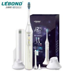 手慢无# lebond 力博得 I2 声波振动电动牙刷 (极光红)  89元包邮