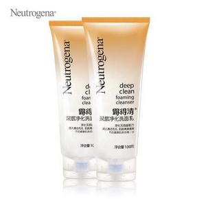 白菜价# 露得清 深层净化洗面乳 100g*2支 15.9元包邮（35.9-20券）