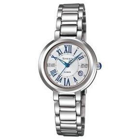 卡西欧(CASIO)手表 SHEEN系列 SHE-4029DA-7A 施华洛世奇水晶点缀 石英电子女表 642元(692-50)