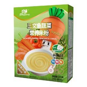 方广 三文鱼蔬菜营养米粉 228g  9元（可99-20）