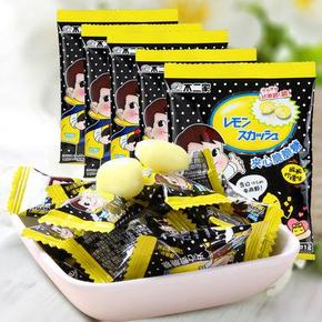 酸甜更开胃# 不二家 夹心柠檬味脆脆糖 21g*5包  9.9元包邮