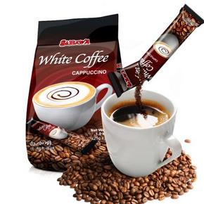 马来西亚进口 沙巴哇 白咖啡1kg 卡布奇诺25g*40包 约41元（82,199-100）