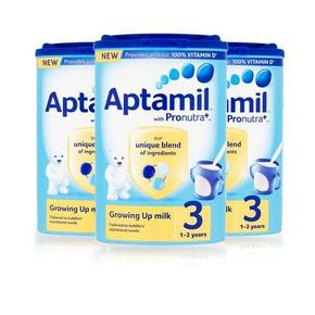 Aptamil 英国版 爱他美婴儿奶粉 3段 900克*3罐 314元(334-25券，折104元/罐，另有)