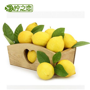 柠之恋 四川安岳新鲜柠檬500g 9.9元包邮