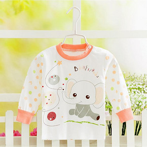 妙羽家 婴幼儿纯棉内衣上衣 8.8元包邮(19.9-11.1)