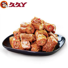 久久丫 甜辣鸭脖子210g*2袋 19.9元包邮(29.9-10券)
