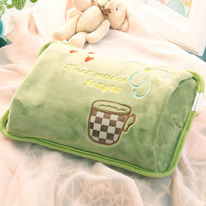 志高 双插手高档充电式暖水袋 多色可选 18.8元包邮