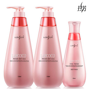 拉芳 COCO香氛沐浴露套装550ml+550ml+230ml 29.9元包邮
