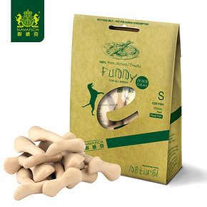 手慢无# 耐威克 宠物零食 泰迪磨牙骨100g 0.5元包邮(10.5-10券)