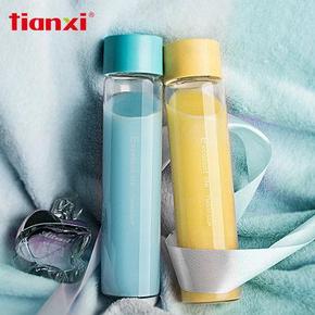 天喜 便携带盖可爱女随手杯380ml 多色可选 19.9元(扫码39-20.1)