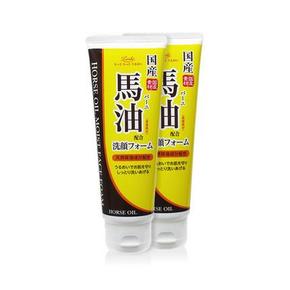 21点手机端#LOSHI 北海道马油高保湿泡沫洗面奶 130g*2支装 51元（券后，折25元/支）