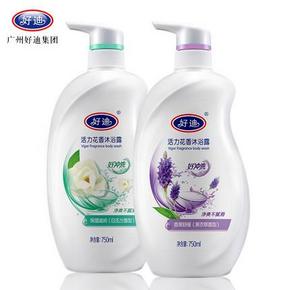 好迪 沐浴露套装 舒缓滋润 750ml+750ml 24元包邮(39.9-15.9)