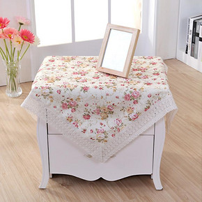 白菜价# 旺源 高档茶几布台布 60x60cm 2.9元包邮