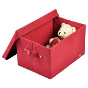 手慢无# 瑞鹊 酒红折叠收纳箱 1.9元(APP)